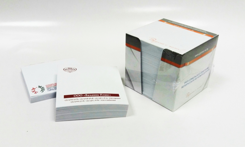 Кубарики, блоки для записей